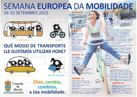 Ata o 22 de setembro seguen en Burela as actividades da Semana Europea da Mobilidade. Este domingo estará pechada ao tráfico a rúa Pardo Bazán, entre Curros Enríquez e Eijo Garay.  