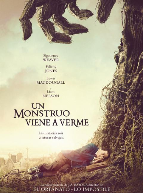 En Cinelandia Ribadeo se estrena "Un monstruo viene a verme". Siguen en cartelera "Cigüeñas" y "El hogar de Miss Peregrine". 