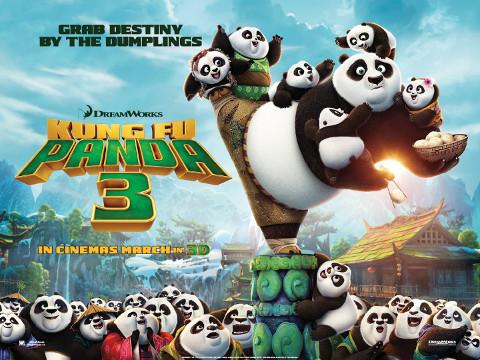 "Kung Fu Panda 3" y "La chica danesa" llegan a Cinelandia Ribadeo. En cartelera continúa "Cien años de perdón". 
