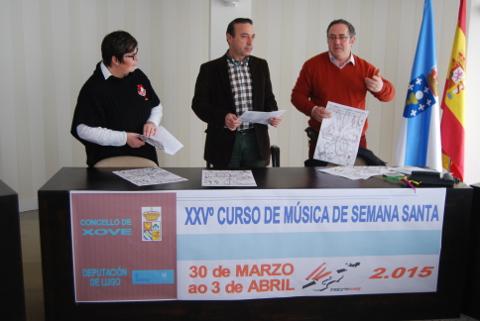 Do 30 de marzo ao 3 de abril terá lugar en Xove o XXV Curso de Formación Orquestral Semana Santa 2015.