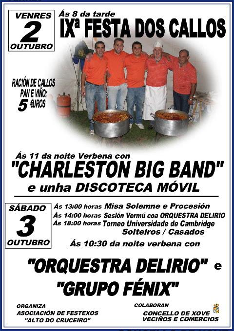 Os días 2 e 3 de outubro celébrase a Festa do Ramo no Alto do Cruceiro, en Xuances. 