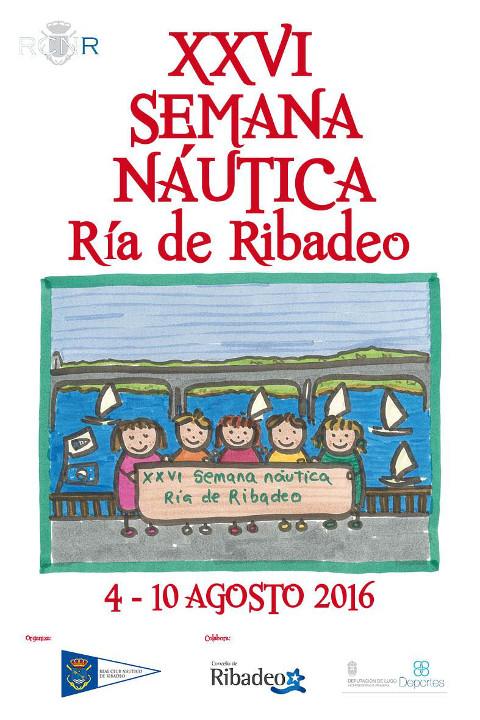 Las regatas de la XXVI Semana Náutica Ría de Ribadeo se celebrarán desde este jueves, día 4, al 10 de agosto. El evento fue presentado por el presidente y otros directivos del Real Club Náutico.