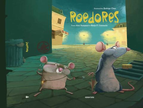 Redrum Teatro presenta Roedores o vindeiro sábado, 21 de febreiro, no Pastor Díaz en Viveiro. 