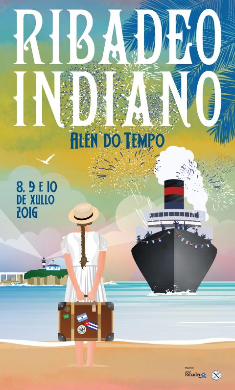 Do 8 ao 10 de xullo celebrarase a terceira edición do "Ribadeo Indiano", que organizan o Concello e Acisa. Comeza a conta atrás. 
