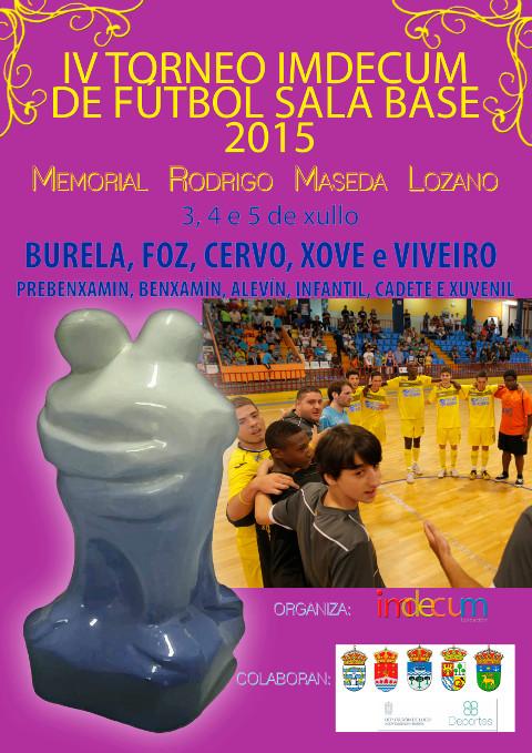 Diez equipos naranjas estarán en el Memorial Rodrigo Maseda Lozano 2015. El evento tendrá lugar a principios de julio en A Mariña. 