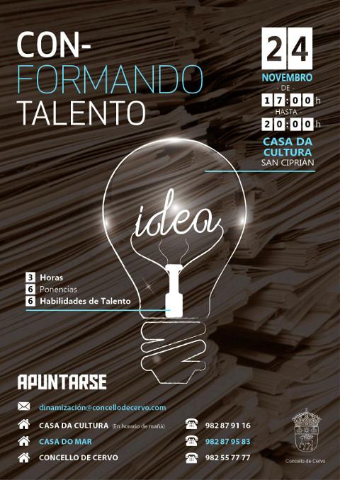 A Casa da Cultura de San Ciprián acollerá o vindeiro xoves, día 24, un curso para promover o emprendemento. A inscrición para participar é gratuíta.