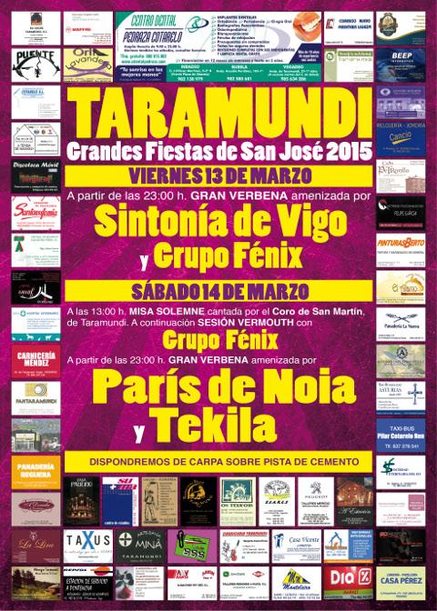 Taramundi celebrará sus fiestas de San José los días 13 y 14 de marzo. 
