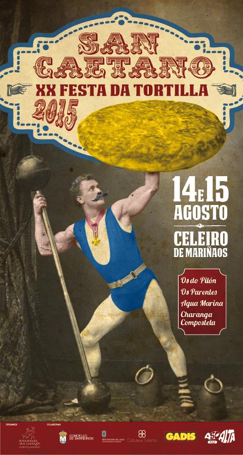 A XX Festa da Tortilla de Celeiro de Mariñaos celebrarase os días 14 e 15 de agosto. Haberá torrezmada, chourizada, moita música e o tradicional baile do faroliño. 