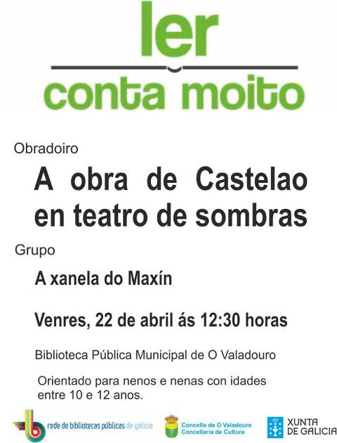 No Valadouro celebran este venres, 22 de abril, o dia do libro con diversas actividades para os máis pequenos. 