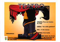 O grupo Pico do Castro, de Foz, representará o 13 de marzo no salón de actos do Concello de Lourenzá a obra "De vello gaiteiro".