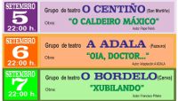 Ata o 7 de setembro desenvólvese no Valadouro a XXXI Semana de Teatro Afeccionado, que organiza a Concellería de Cultura. 